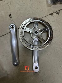 Đùi đĩa FORGED 44T Nhôm - 170mm - Fixed Trick, Mini - màu Bạc . - Bạc (Bộ)
