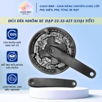 Đùi dĩa (Giò dĩa) nhôm xe đạp 22-32-42T (Loại Tốt)