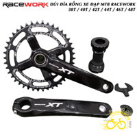 Đùi đĩa (Giò dĩa) rỗng xe đạp MTB RACEWORK XT (1 Tầng)