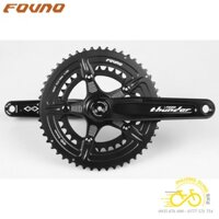 Đùi đĩa (Giò dĩa) rỗng xe đạp 2 Tầng FOVNO THUNDER 34-50T / 36-52T / 39-53T