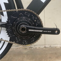 Đùi đĩa nhôm Fixed Gear SKEACE Powerpoint chòm sao 1 tầng kèm BB - 49T