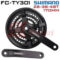 Đùi Dĩa SHIMANO 3 Tầng SHIMANO 48T 170mm FC-TY301