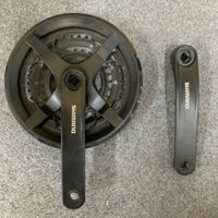 ĐÙI ĐĨA XE ĐẠP GIÒ DĨA XE ĐẠP SHIMANO 3 Tầng 170 FC TY301 CHÍNH HÃNG
