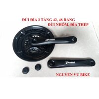 Đùi đĩa xe đạp nhôm Prowheel 3 tầng - Rẻ nhất HN
