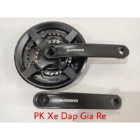 Đùi đĩa xe đạp thể thao Shimano FC-TY301 chính hãng, Đùi đĩa Shimano 3 tầng chất lượng cao