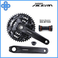 Đùi đĩa xe đạp thể thao Shimano Altus FC-MT210-22/32/44T 170mm kèm cốt rỗng BB-MT500 chính hãng