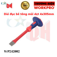 Dùi Đục Bê Tông Mũi Dẹt 4x305mm WORKPRO WP242002 - HÀNG CHÍNH HÃNG
