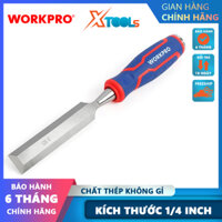Dùi đục gỗ 1/4 inch 6mm Workpro - WP243004