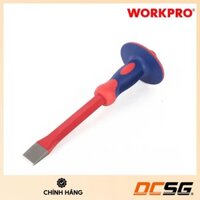 Dùi đục sắt mũi dẹt, kích thước 4X305mm Workpro WP242002 / DCSG