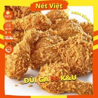 Đùi Gà Tẩm Bột Chiên Giòn, Đùi Tỏi Gà Rán KFC Túi 10 Chiếc - Gà 99 Poultry K&U