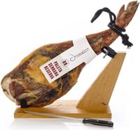 Đùi heo nguyên chiếc 4-5kg Jamonprive Paleta Serrana con jamonero y cuchillo (đùi trắng)