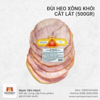 ĐÙI HEO XÔNG KHÓI CẮT LÁT 500G