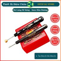 Dùi Inox Cây dò huyệt trên lưng thân sừng - Dụng cụ diện chẩn