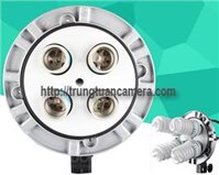 Đui lắp 4 bóng đèn chụp ảnh sản phẩm