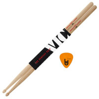 Dùi Trống Vic Firth 7A - American Classic Hickory Drumsticks - Kèm Móng Gảy DreamMaker