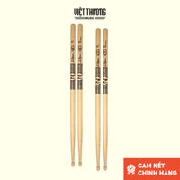 Dùi Trống ZILDJIAN, dùi đánh trống Z5B-400, thiết kế hình Oval chất liệu gỗ cao cấp - Việt Thương Music