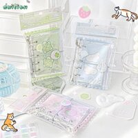 Duilian Loose Spiral Notebook, PVC Ins Style Dress-up M5 Binder Journal Book, Portable Mini Nhiều Màu Sắc DIY Mini M5 Album