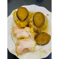 Duimssum Xíu mại bào ngư nhân tôm tươi loại cao cấp - 15 viên/khay ( chuân vị nhà hàng )
