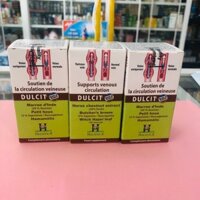 Dulcit hỗ trợ suy giãn tĩnh mạch, trĩ nội ngoại lọ 30 viên