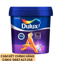 DULUX 5in1 Sơn phủ nội thất - Diamond Glow - Siêu bóng 66AB 5 lít