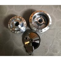 ĐÙM MẠ CROM ĐĨA 5 LỖ LÕM CHO HONDA WAVE  VÀ FUTURE I THÁI,TÀU LIÊN DOANH HAY WAVE S RS FUTURE NEO LÊN ZIN KHÔNG CHẾ CHÁO