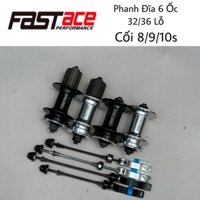 Đùm, Moayo nhôm líp thả, phanh đĩa 32 - 36 lỗ, Đùm xe đạp FastACE Taiwan cao cấp