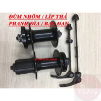 Đùm, Moayo nhôm líp thả xe đạp phanh đĩa chạy bạc đạn siêu bon, Hub 7/8/9/10speed .