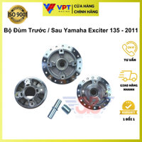 Đùm Trước Sau (2 Thắng Đĩa) Exciter Ex135-2011, LC135 II Chính Hãng 2205-DP-LC-55C-SYS