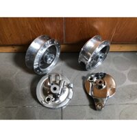 ĐÙM VÀ MÁ ĐÙM MẠ CROM DREAM WAVE RÁP LÊN ZIN CẦN CĂM 157(120) VÀ NIỀNG 17(14) INCH