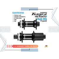 ĐÙM XE ĐẠP - HUB SHIMANO GRX RS470 - CỐI HG - TY BOOST E-THRU - CENTERLOCK - THẮNG ĐĨA - LÍP THẢ - 28L