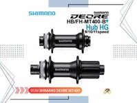 ĐÙM XE ĐẠP - HUB SHIMANO FH-MT400 - CỐI HG - TY BOOST - CENTERLOCK - THẮNG ĐĨA - LÍP THẢ - 32L