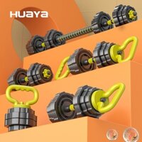 Dumbbell dành cho nam giới thiết bị tập thể dục tại nhà cao su có thể điều chỉnh trọng lượng tạ dành cho nam giới kết hợ