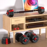 Dumbbell nam tập thể dục tại nhà tập kết hợp thiết bị tạ có thể điều chỉnh trọng lượng Yaling ký túc xá túi nhựa cho ngư