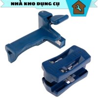 Dụng cụ bấm đầu và gọt chỉ nẹp nhựa cầm tay, Dao gọt chỉ dán cạnh đồ gỗ công nghiệp