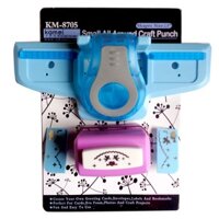Dụng Cụ Bấm Giấy Tạo Viền KM-8705 - TẠP HÓA KR