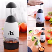 Dụng cụ băm nhỏ hành tỏi ớt lưỡi thép siêu bền Slap Chop Dung cu bam nho hanh toi ot luoi thep sieu ben Slap Chop