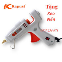 Dụng cụ bắn keo nến silicon cầm tay Kapusi Japan, súng máy bắn keo nến 60W