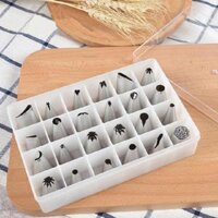 Dụng cụ bếp bánh - Bộ 24 đuôi bắt bông kem