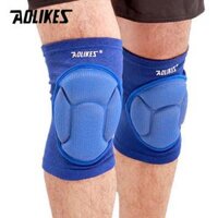 Dụng Cụ Bó Đầu Gối, Đệm Bảo Vệ Gối Cho Thủ Môn, Đá Bóng, Bóng Chuyền, Tập Gym AOLIKES 0217A 0217 - Xanh