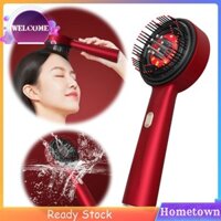 Dụng cụ bôi dầu tóc điện 2 trong 1 Bàn chải massage da đầu Bàn chải tóc điện