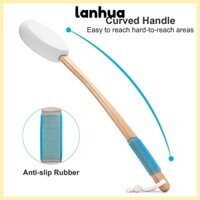 Dụng cụ bôi kem chống nắng LANHUA, Miếng dán có thể thay thế Miếng dán kem dưỡng da mặt sau 4 trong 1, Nhẹ tay cầm vệ sinh có dây buộc Dụng cụ bôi kem dưỡng da tắm Người cao tuổi