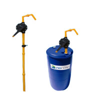 Dụng Cụ Bơm Hóa Chất Quay Tay Chất Liệu Nhựa PPS, Bơm Axit, Chất Lỏng Từ Thùng Phuy- Thiết Bị Bằng Việt