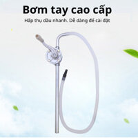 Dụng Cụ Bơm Hút Chất Lỏng- Bơm Quay Tay NEWTECH Chất Liệu Nhôm, Bơm X.ăn.g, Dầ.u Diesel