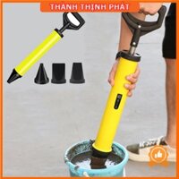 Dụng cụ bơm vữa xi măng kèm 4 đầu bơm nhựa ABS bền bỉ xịt vữa xi măng trám vá khe hở xây dựng Shop Thành Thịnh Phát