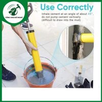 Dụng cụ bơm vữa xi măng, máy bơm vữa bằng tay dụng cụ xây dựng trát vữa sơn tường [TKDN]