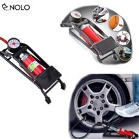 Dụng Cụ Bơm Xe Ô Tô, Xe Máy, Xe Đạp -  Bơm Xe 1 Ống Cn 200 Full Box Auto Car Nhỏ Gọn Tiện Ích