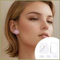 Dụng cụ bông tai đất sét Bông tai đất sét Phụ kiện thủ công Trang sức tự chế Làm phụ kiện điêu khắc cho gia đình mearnvn