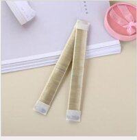 Dụng cụ búi tóc tròn dạng thanh tiện lợi  2c  - Tặng cột tóc quả bơ  - Bạch kim