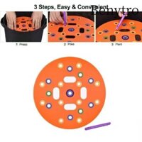 Dụng cụ cách ly BENYTRO, Khay trồng cây bằng nhựa, Dụng cụ làm vườn vuông tròn Vườn