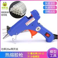 Dụng cụ cầm tay cát xây dựng Tự làm mô hình bảng nóng tấm dính keo súng băng trong suốt nóng chảy keo súng keo dính